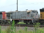 Leaving Livonia Yard. Y125 is a remote control unit (Control Car, Remote Control Locomotive). Train is headed south.